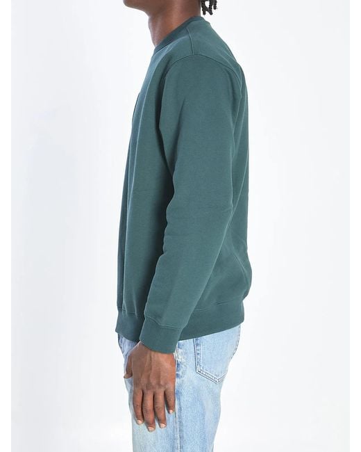 Gucci Green Bottle Cotton Sweatshirt for men