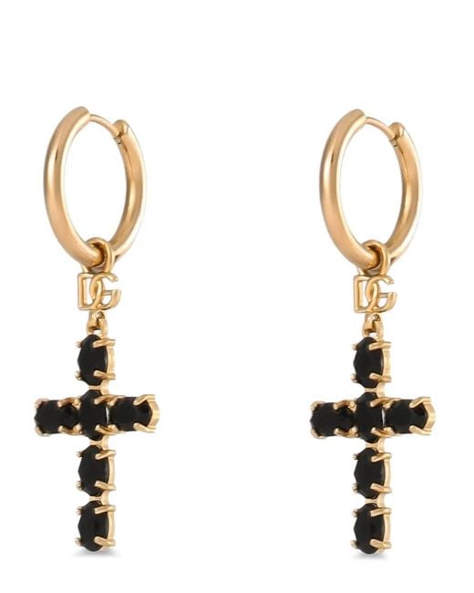 Dolce & Gabbana White Dolce & Gabbana Creole Earrings