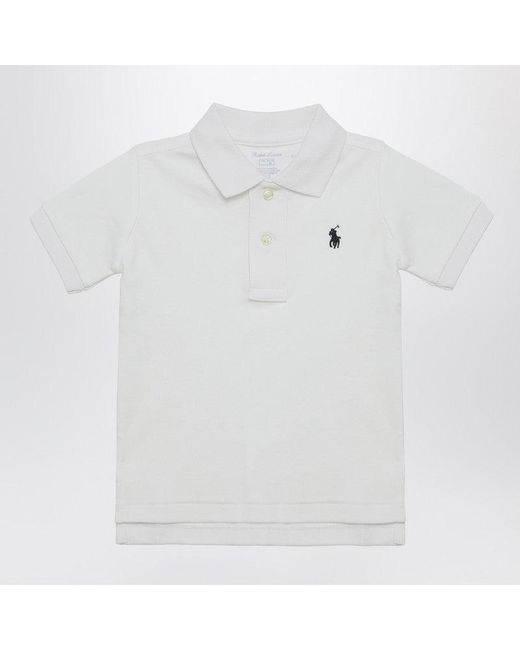 Polo Ralph Lauren White Cotton Polo Shirt With Logo