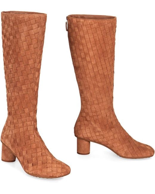 Bottega Veneta Brown Atomic Boots