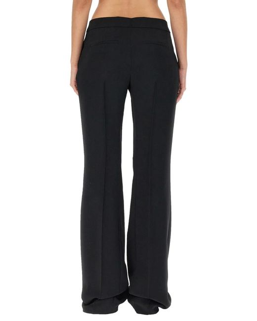 Jil Sander Black Viscose Blend Pants