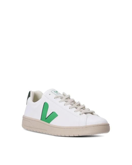 Veja White Urca Court Sneakers for men