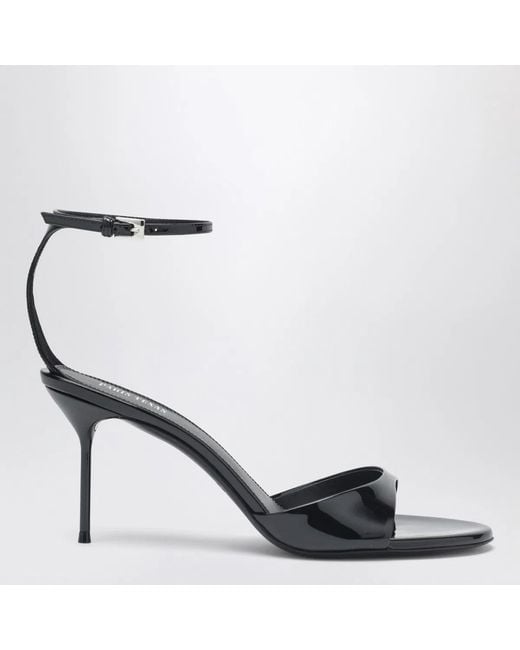 Paris Texas Metallic Lidia Patent Leather Sandal