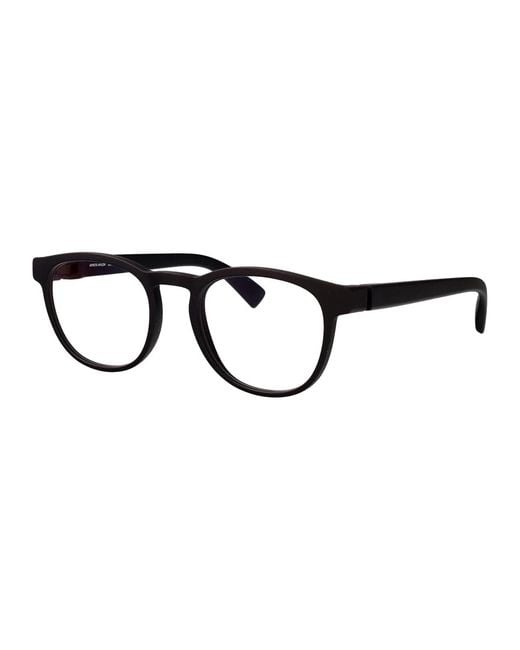 Mykita Black Md1 Pitch Steel Glasses