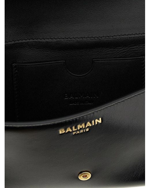 Balmain Black 'Shuffle' Wallet Chain