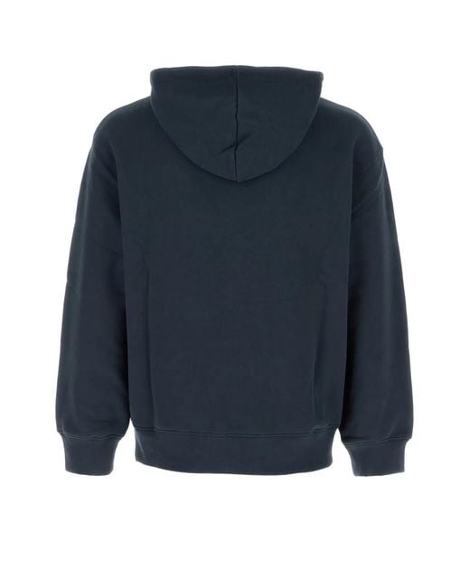 Maison Kitsuné Blue Maison Kitsuné Dark Cotton Sweatshirt for men