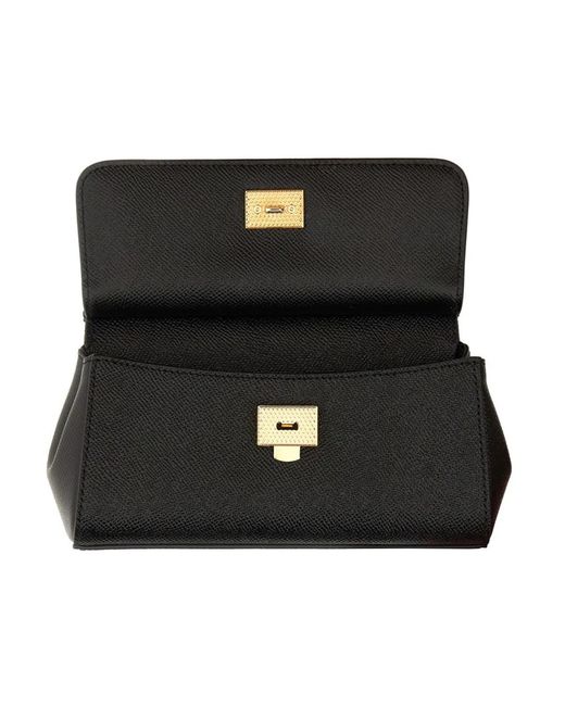 Dolce & Gabbana Black Dolce & Gabbana Borsa "Sicily" Small