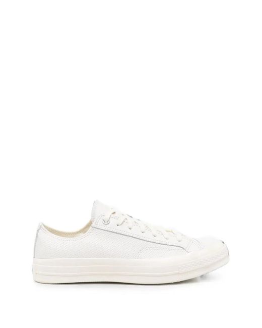 Converse White "Chuck 70 Ox" Sneakers