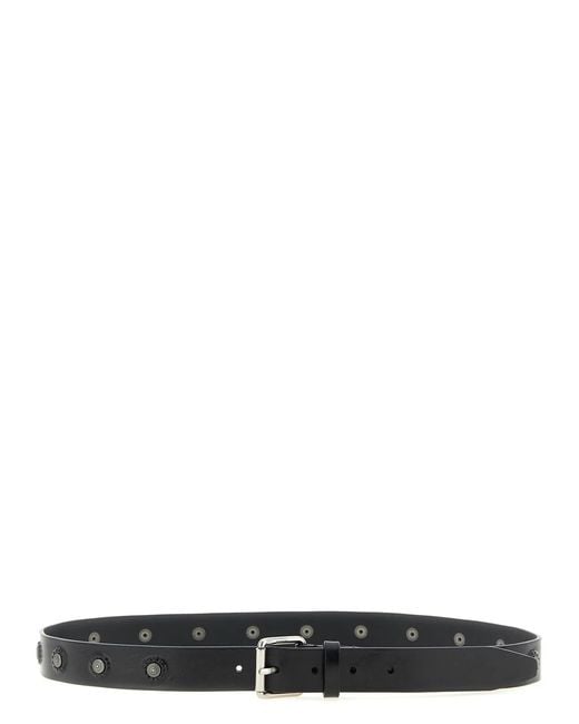 Lemaire Black 'Marguerite' Belt for men