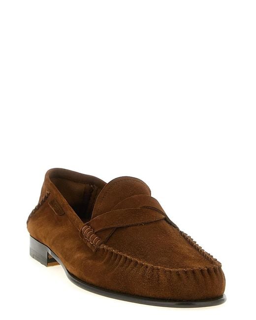 Tom Ford Brown 'Ripley' Loafers for men