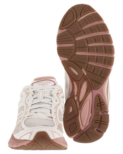 Saucony White Progrid Guide 7