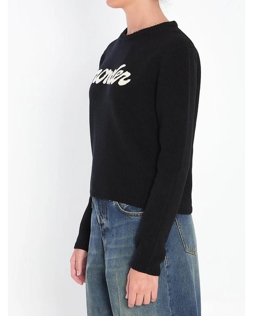 Moncler Black Virgin Wool And Cashmere Pullover