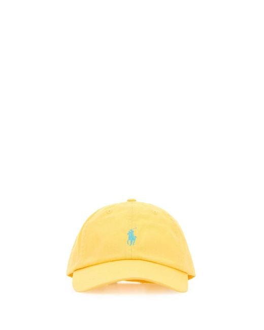 Polo Ralph Lauren Yellow Cls Sprt Cap-Hat