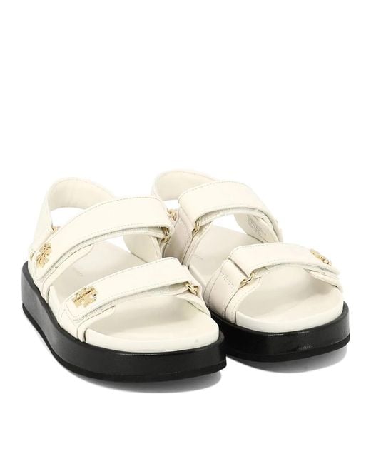 Tory Burch White Sandals