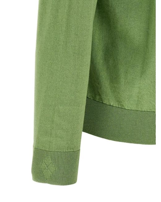 Ballantyne Green Argyle Sweater for men