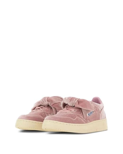 Autry Pink Medalist Low