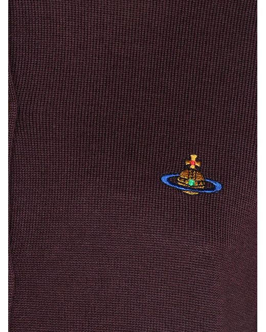 Vivienne Westwood Purple Cardigan Bea