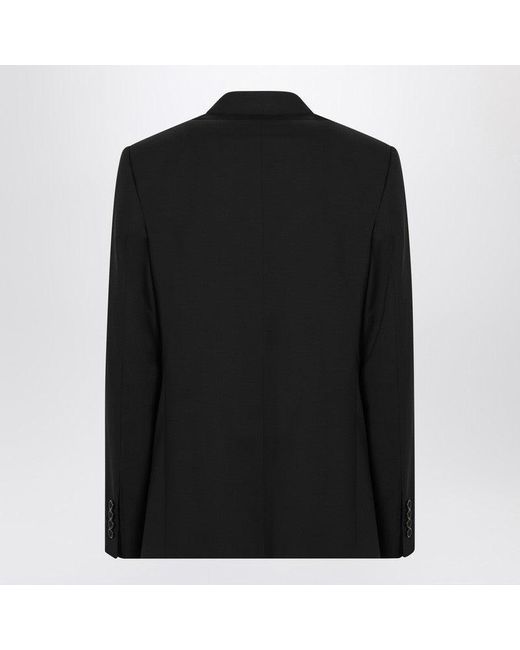 Dolce & Gabbana Black Dolce&Gabbana Single-Breasted Virgin Wool Suit for men