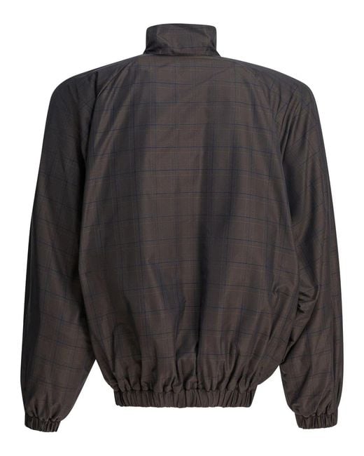 Balenciaga Black Nylon Jacket for men