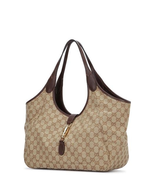 Gucci Natural Hbg G.Jackie Tote