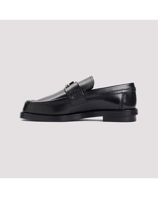 McQueen Black Seal Loafers