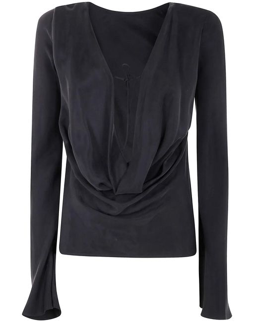 By Malene Birger Blue "Laura" Top