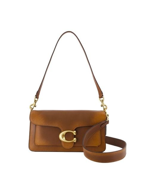 COACH Brown Soft Tabby 26 Loved Shoulder Bag