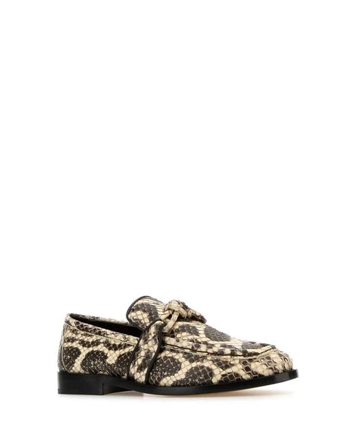 Bottega Veneta Multicolor Leather Astaire Loafers