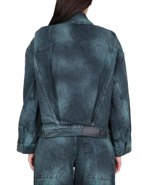Stella McCartney Blue Tie Dye Jacket