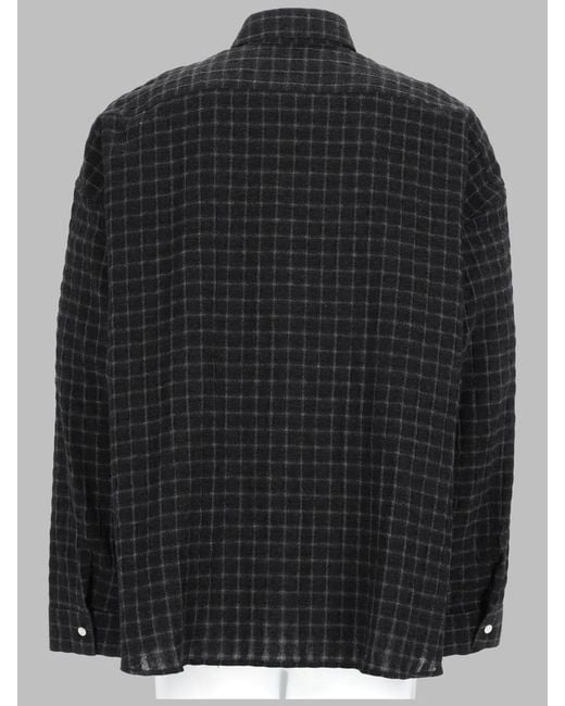 sunflower Black Camicia "Stable" for men
