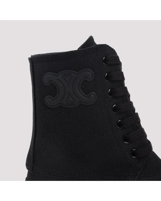 Céline Black Triomphe Boot