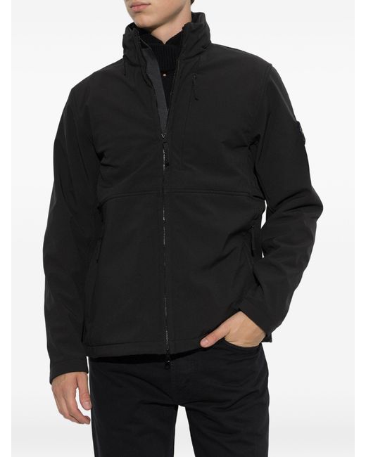 Stone Island Black Jacket for men