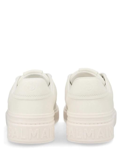 Balmain White Bcourt Sneaker for men