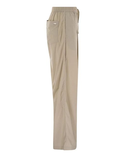 Herno Natural Stretch Nylon Trousers