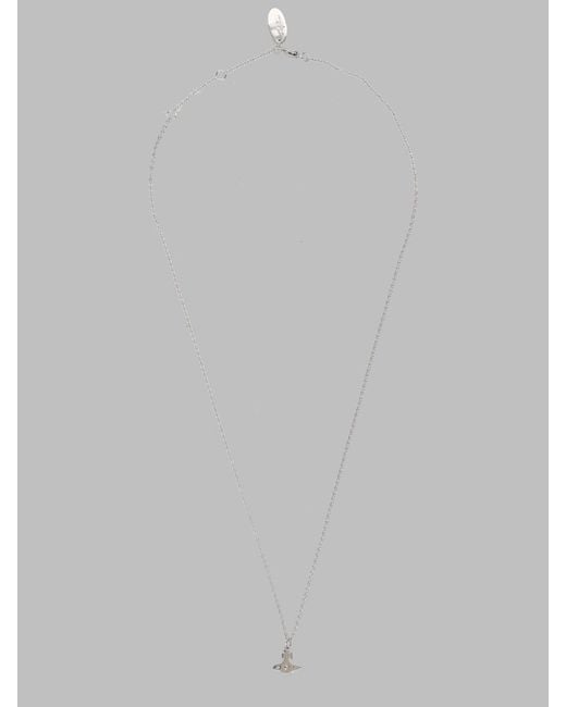 Vivienne Westwood White Necklace London Orb