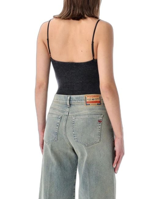 DIESEL Black T-Ley Bodysuit