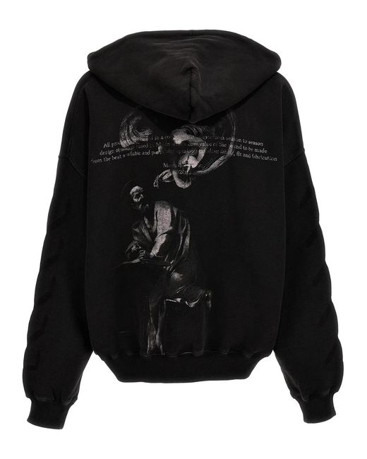 Off-White c/o Virgil Abloh Black 'Matthew' Hoodie for men