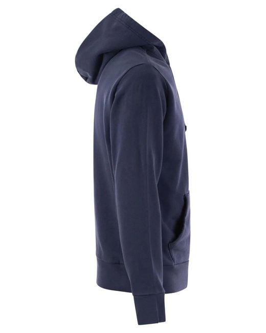Polo Ralph Lauren Blue Hooded Sweatshirt Rl for men