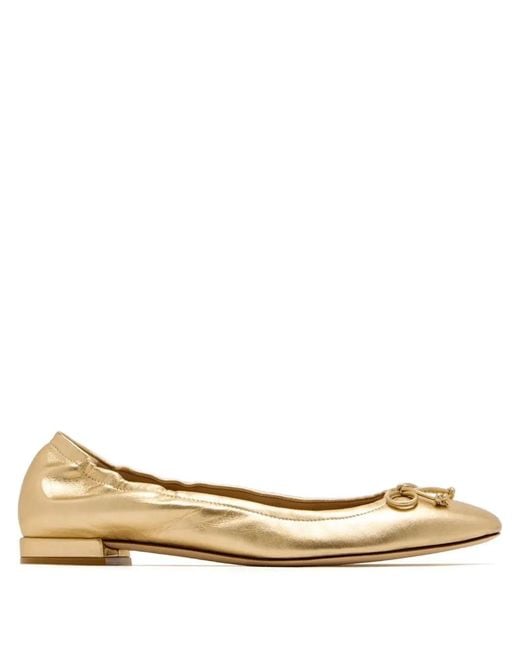 Stuart Weitzman Natural Bria Ballet Flat