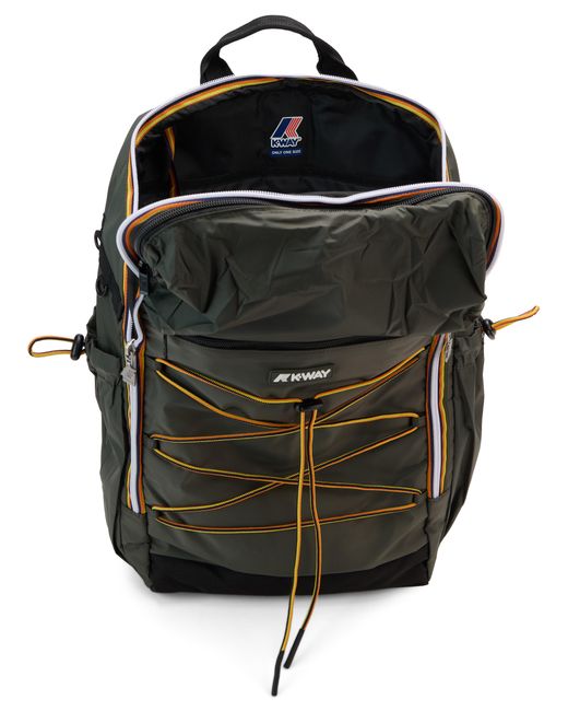 K-Way Black Backpack Monte Limar for men