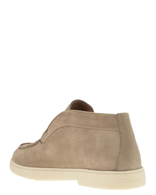 Santoni Brown Desert Boot