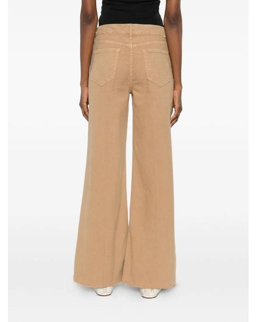 Mother Natural Wide-Leg Denim Jeans