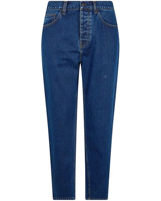 Carhartt Blue "Newel" Pant Maitland Denim for men