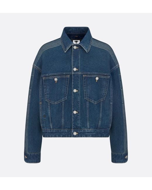 Dior Blue Cotton Jacket