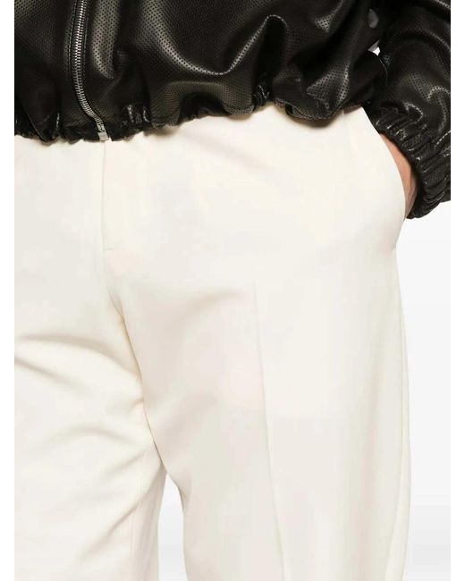 Fendi Natural Wool Virgin Wool Viscose Pants for men