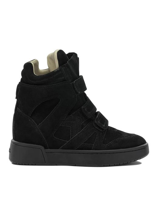 Isabel Marant Black "Im3" High Sneakers