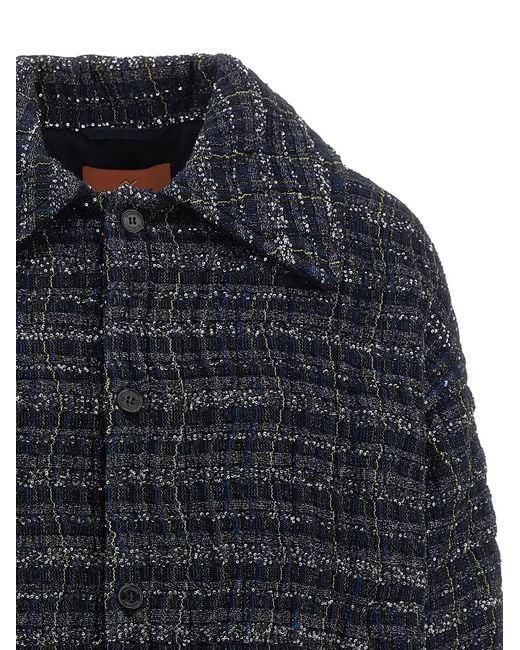 Missoni Blue Caperdoni Frame Overshirt