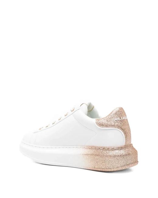 Karl Lagerfeld White Kapri Ombre Nft Lo Lace
