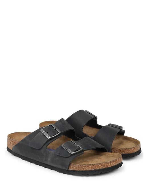 Birkenstock Black Sandalo "Arizona Sfb"