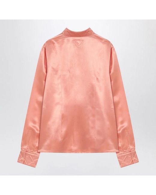 Prada Pink Coral-Coloured Shirt